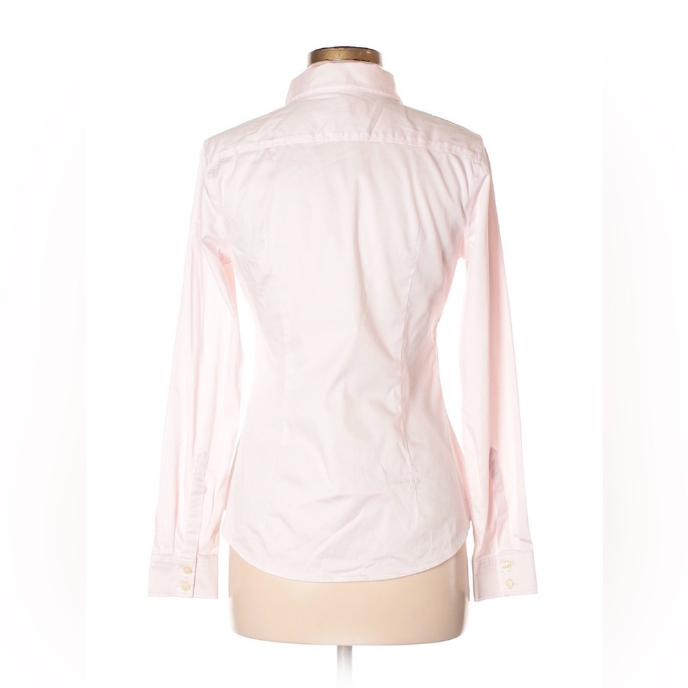Banana Republic Pale Pink Women's Button-Down Shirt - Picture 2 of 3